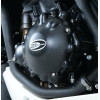 Couvre-carter gauche R&G RACING noir Triumph Speed Triple