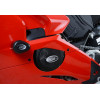 Couvre-carter d'alternateur R&G RACING noir Ducati Panigale V4/V4S