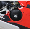 Couvre-carter d'embrayage R&G RACING noir Ducati Panigale V4/V4S