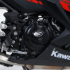 Couvre-carter droit R&G RACING Black Kawasaki Ninja 400