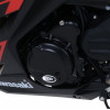Couvre-carter gauche R&G RACING Black Kawasaki Ninja 400