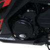 Kit de couvre-carter R&G RACING noir Kawasaki Ninja 400/Z400 ABS