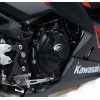 Kit de couvre-carter R&G RACING noir Kawasaki Ninja 400/Z400 ABS