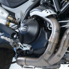 Couvre carter R&G RACING droit (embrayage hydraulique) noir Ducati Scrambler 1100