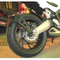 Support de plaque ACCESS DESIGN déporté "ras de roue" noir Honda CBR600F