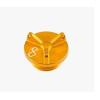 Bouchon carter d'huile LIGHTECH M20 x 2,5 (3 trous) or Ducati HYPERMOTARD 821