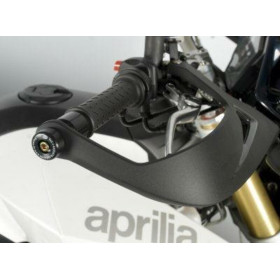 Embouts de guidon R&G RACING noir Aprilia Dorsoduro 750