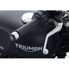 Embouts de guidon R&G RACING noir Triumph Street Twin