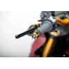 Embouts de guidon LSL Dual Dise noir/or