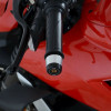 Embouts de guidon R&G RACING noir Ducati Streetfighter V4