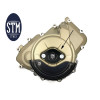 Couvercle d'inspection de carter d'alternateur STM noir - Ducati Panigale V4