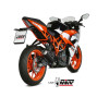 SILENCIEUX MIVV X-M1, NOIR HOMOLOGUE KTM RC 390
