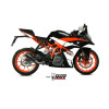 SILENCIEUX MIVV X-M1, NOIR HOMOLOGUE KTM RC 390