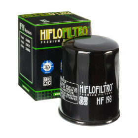 Filtre à huile HIFLOFILTRO HF198 noir Polaris