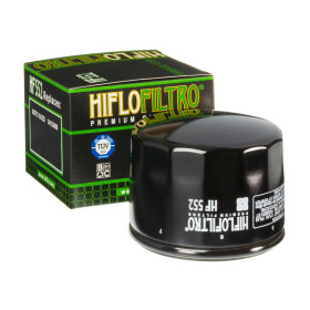 Filtre à huile HIFLOFILTRO HF552 noir Moto Guzzi