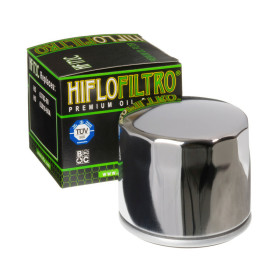 Filtre à huile HIFLOFILTRO HF172C chrome Harley Davidson