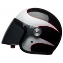 Casque BELL Riot Gloss White/Black/Red Boost taille L