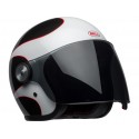 Casque BELL Riot Gloss White/Black/Red Boost taille M
