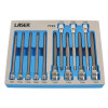 Jeu d'embouts de sécurité Torx® LASER TOOLS 135 mm - 12 pieces