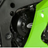 Kit de couvre-carter R&G RACING - noir Kawasaki ZX-10R/RR