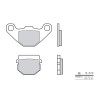 Plaquettes de frein BREMBO 07026CC organique