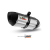 Silencieux MIVV Suono inox/casquette carbone Ducati Hypermotard 821/SP