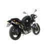 Silencieux double MIVV Oval Classic carbone Ducati Monster 695