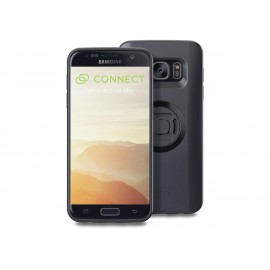 Pack complet SP-CONNECT Moto Bundle fixé sur guidon Samsung S7