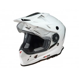 Casque UFO Akan Enduro Adventure blanc taille L