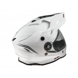 Casque UFO Akan Enduro Adventure blanc taille S