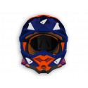 Casque UFO Diamond rouge/bleu taille S