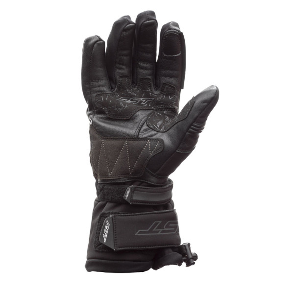 Gants RST Atlas Waterproof CE textile - noir taille S