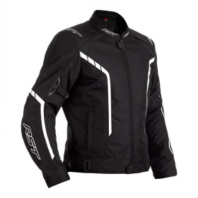Blouson RST Axis textile - noir/blanc taille S