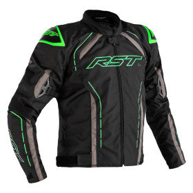 Veste RST S-1 textile noir/gris/vert fluo taille 2XL