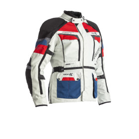 Veste RST Adventure-X CE femme textile - glace/bleu/rouge taille XS
