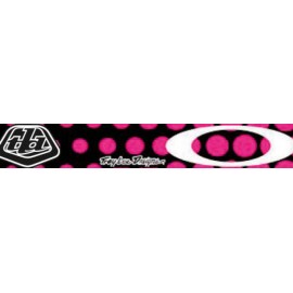 Masque OAKLEY O Frame 2.0 Troy Lee Designs Faded Dot Pink écran Dark Grey 