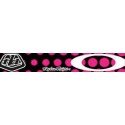 Masque OAKLEY O Frame 2.0 Troy Lee Designs Faded Dot Pink écran Dark Grey 