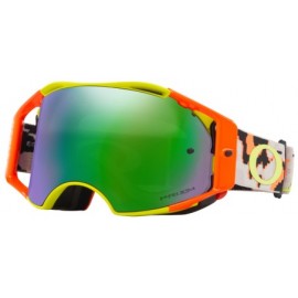 Masque OAKLEY Airbrake Thermo Camo Army Orange écran Prizm MX Bronze
