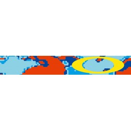 Masque OAKLEY Airbrake Thermo Camo Yellow/Blue écran Prizm MX Bronze