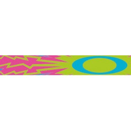 Masque OAKLEY XS O Frame Highvoltage Pink/Blue écran transparent