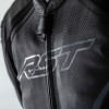 Veste RST Sabre Airbag cuir - noir/jaune fluo taille XL