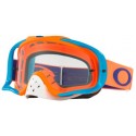 Masque OAKLEY Crowbar Orange/Blue écran transparent