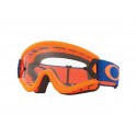 Masque OAKLEY L Frame Orange Blue écran transparent