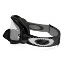 Masque OAKLEY Crowbar Enduro Jet Black Speed écran double transparent