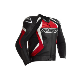 Blouson RST Tractech EVO 4 cuir - rouge taille 3XL