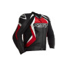 Blouson RST Tractech EVO 4 cuir - rouge taille 3XL