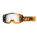 Masque JUST1 Iris Carbone orange fluo
