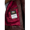 Blouson RST Brandish cuir - rouge taille 2XL