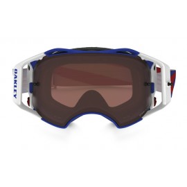 Masque OAKLEY Airbrake Heritage Racer Blue Cobalt/White écran Prizm MX Bronze