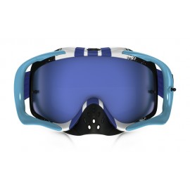 Masque OAKLEY Crowbar Pinned Race Blue/White écran Ice Iridium